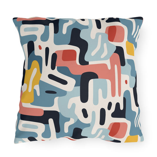 Abstract Outdoor Pillows